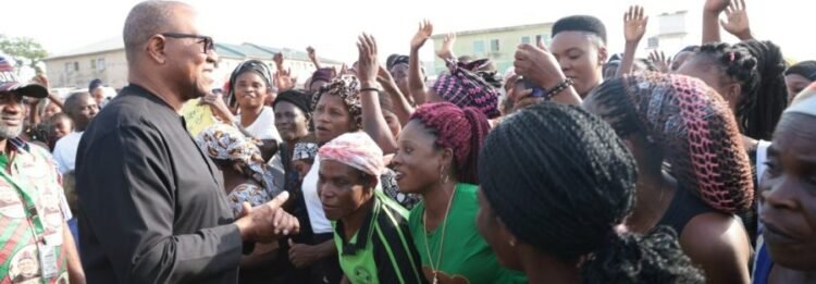 Mr. Peter Obi and some inmates