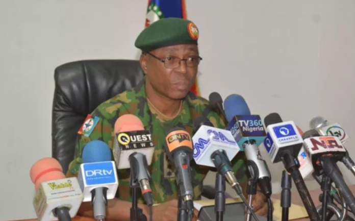 Director, Army Public Relations, Maj.-Gen. Onyema Nwachukwu