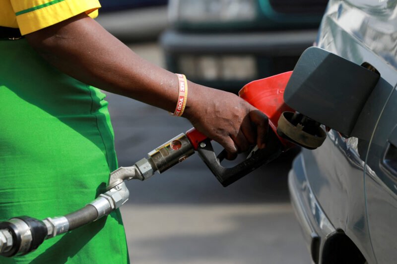 Fuel attendant at a fuelling station