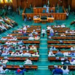 Photo of a plenary session in the Nigerian house of representatives