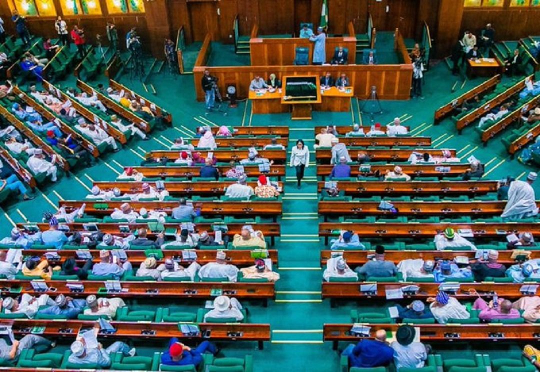 Photo of a plenary session in the Nigerian house of representatives