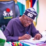 Tinubu writing