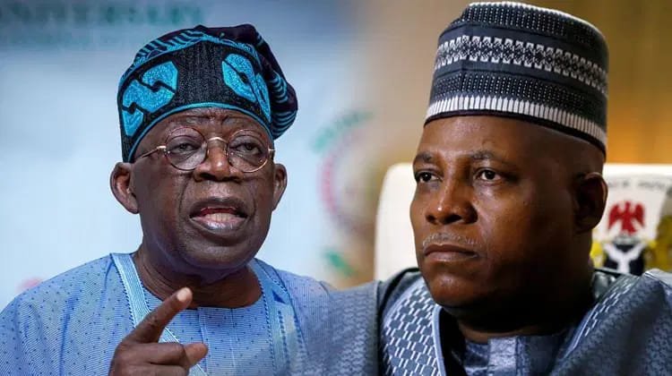 President Tinubu and VP shettima