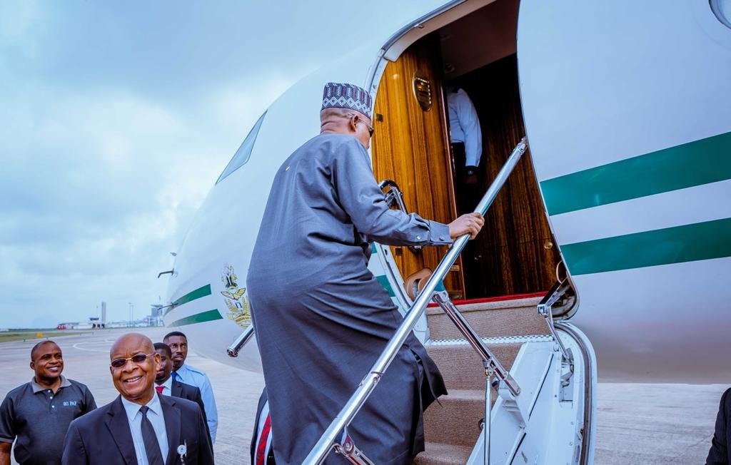 VP shettima departs for sweden