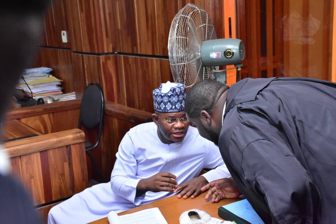 Former Governor Yahya Bello in court