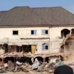 image of Demolished kidnappers den in Anambra